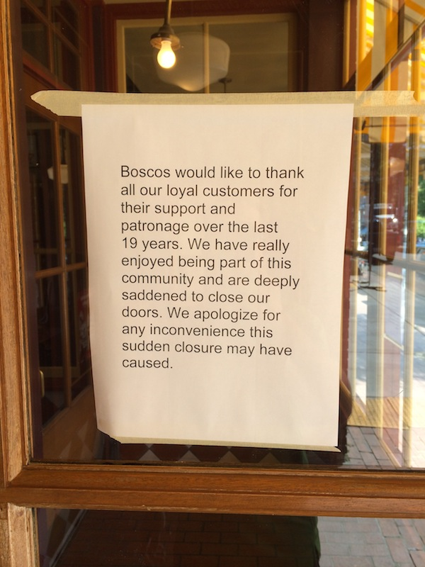 Boscos in Hillsboro Village Has Closed, Owner Focusing on Ghost River Brewing